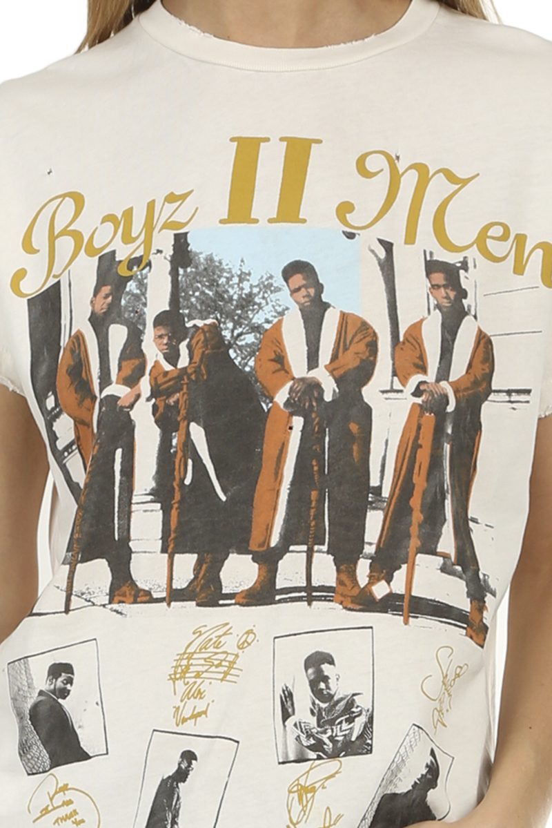 MadeWorn Boyz II Men World Tour Tee - Off White