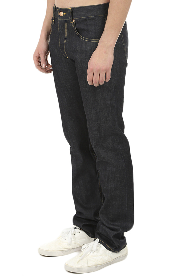 Blue\u0026Cream Slim Straight Raw Indigo 
