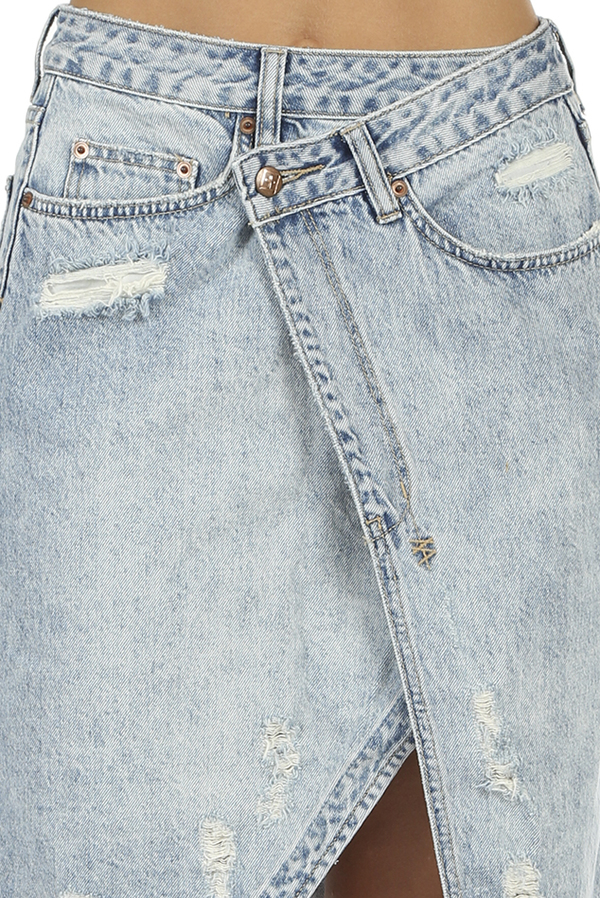 ksubi rap midi skirt