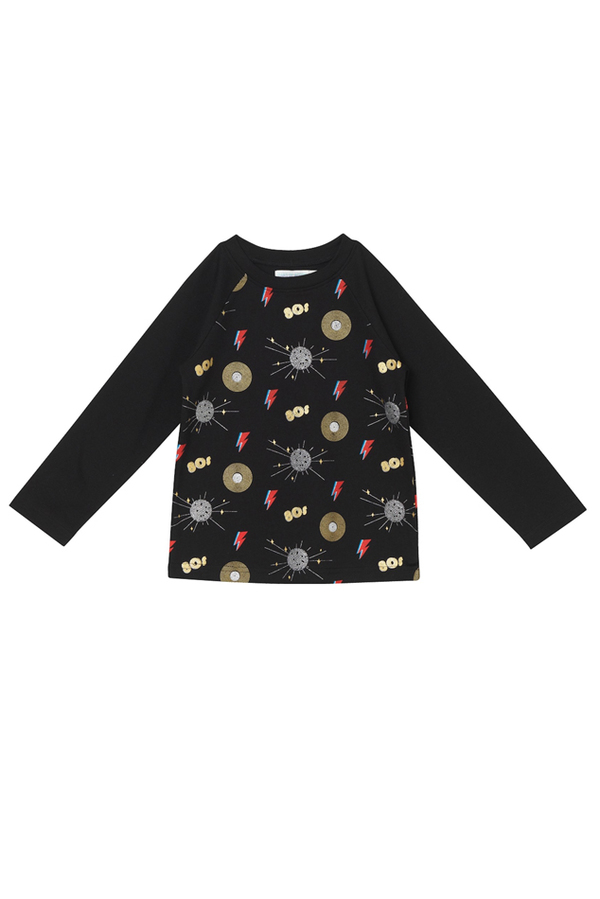 Kids Oaks of Acorn Disco Party Jackson T-Shirt - Black Kids Oaks of Acorn Disco Party Jackson T-Shirt - Black