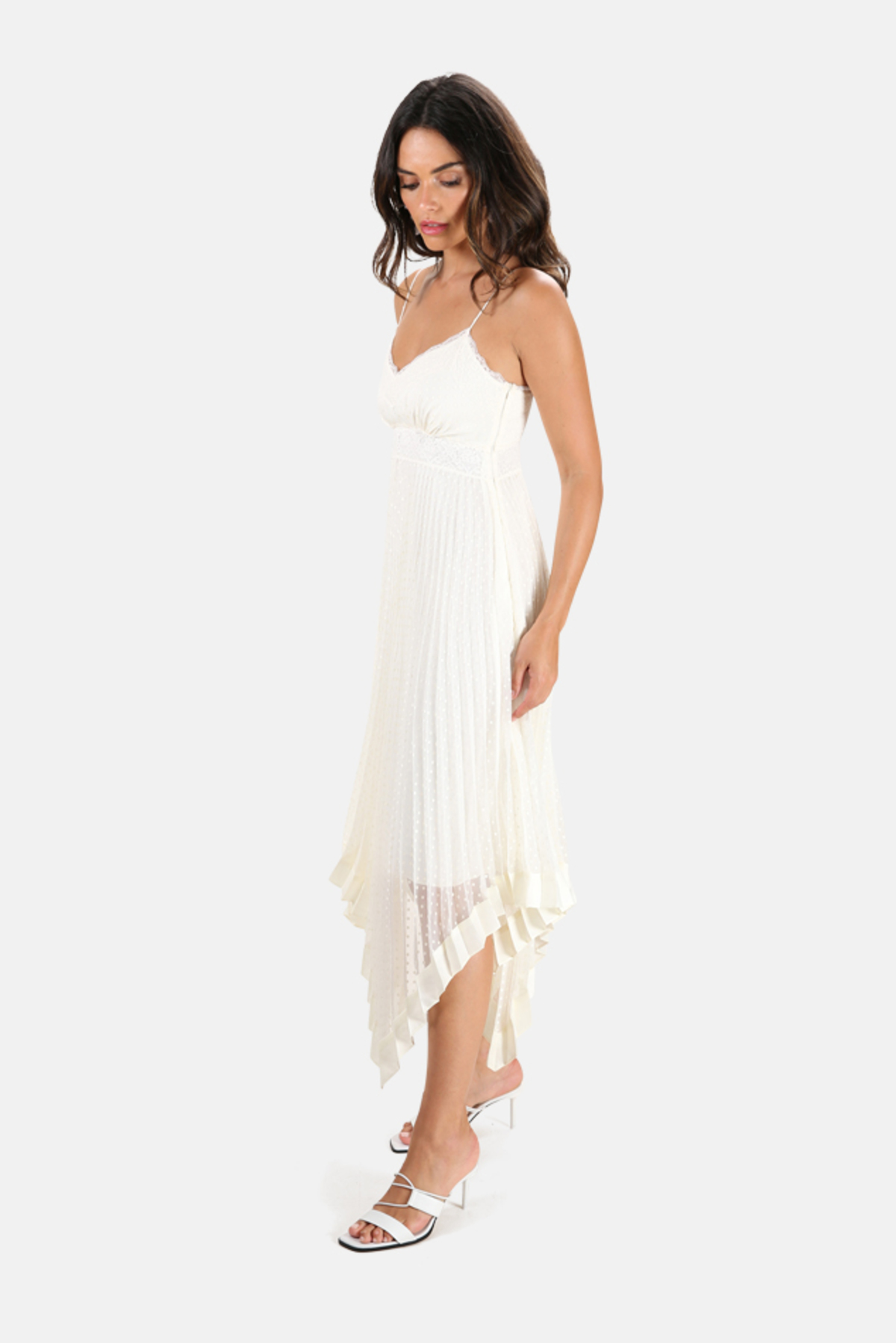 zimmermann pleated slip dress Zimmermann