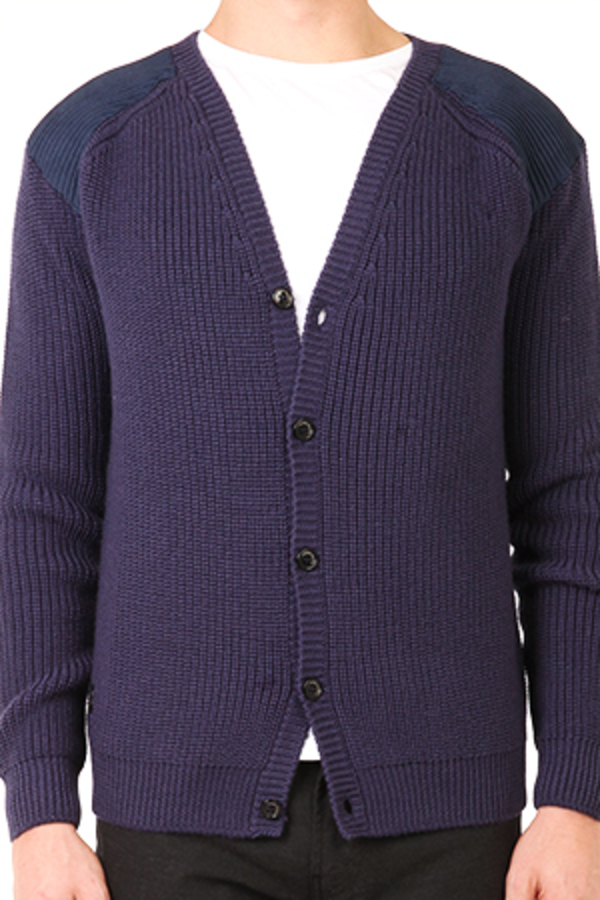 Pierre Balmain Cardigan Sweater - Navy 