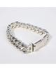 Cornelia Webb Heavy Chain Bracelet With Molded Clasp - Silver - Thumbnail 2