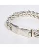 Cornelia Webb Heavy Chain Bracelet With Molded Clasp - Silver - Thumbnail 3