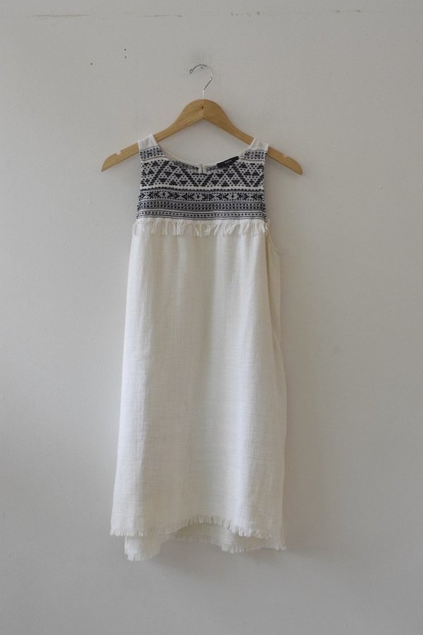 cream sundress