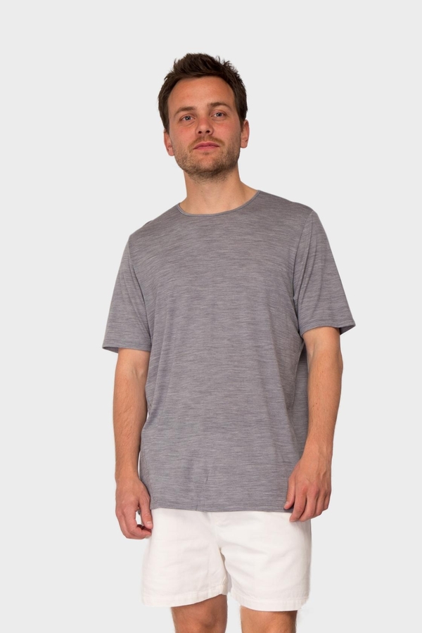 Arc'teryx Veilance Frame Merino Shortsleeve Shirt - Ash Heather