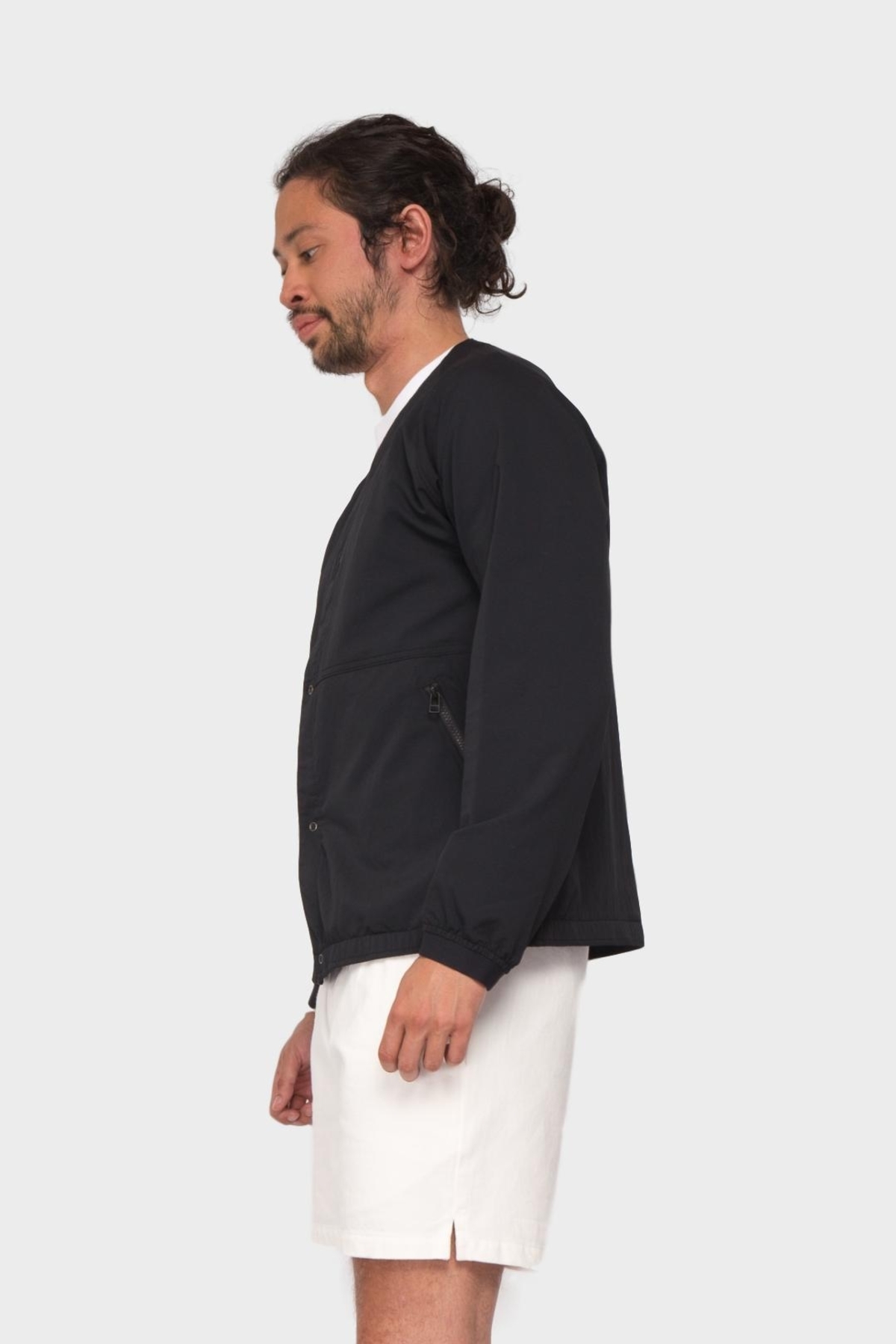 Nanamica ALPHADRY Cardigan - Black | Garmentory