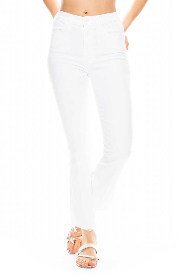 Mother Denim Hustler Ankle Fray - Fairest of Them All Mother Denim Hustler Ankle Fray - Fairest of Them All