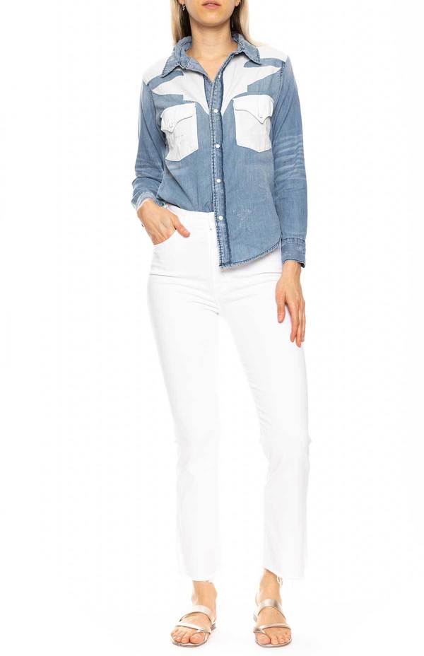 Mother Denim Hustler Ankle Fray - Fairest of Them All Mother Denim Hustler Ankle Fray - Fairest of Them All