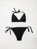 Lido Womens Diciassette Bikini - Black - Thumbnail 1