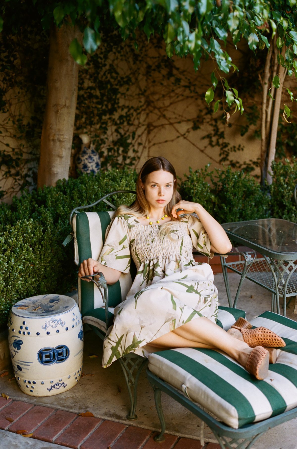 Lisa Says Gah Toni Midi Dress - Floral - Image 4 of 5