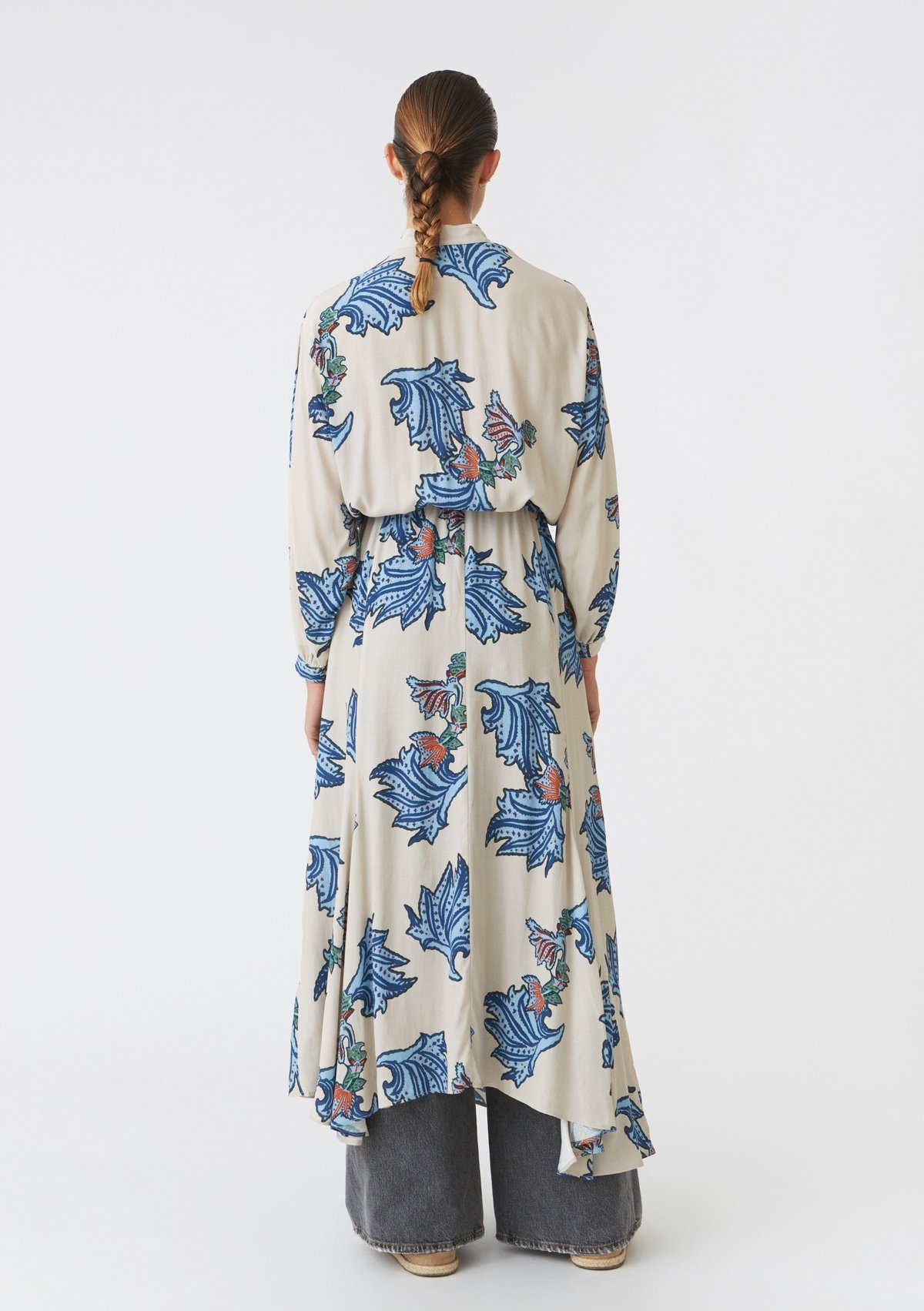Hope Chance Dress - Blue Paisley - Image 3 of 5
