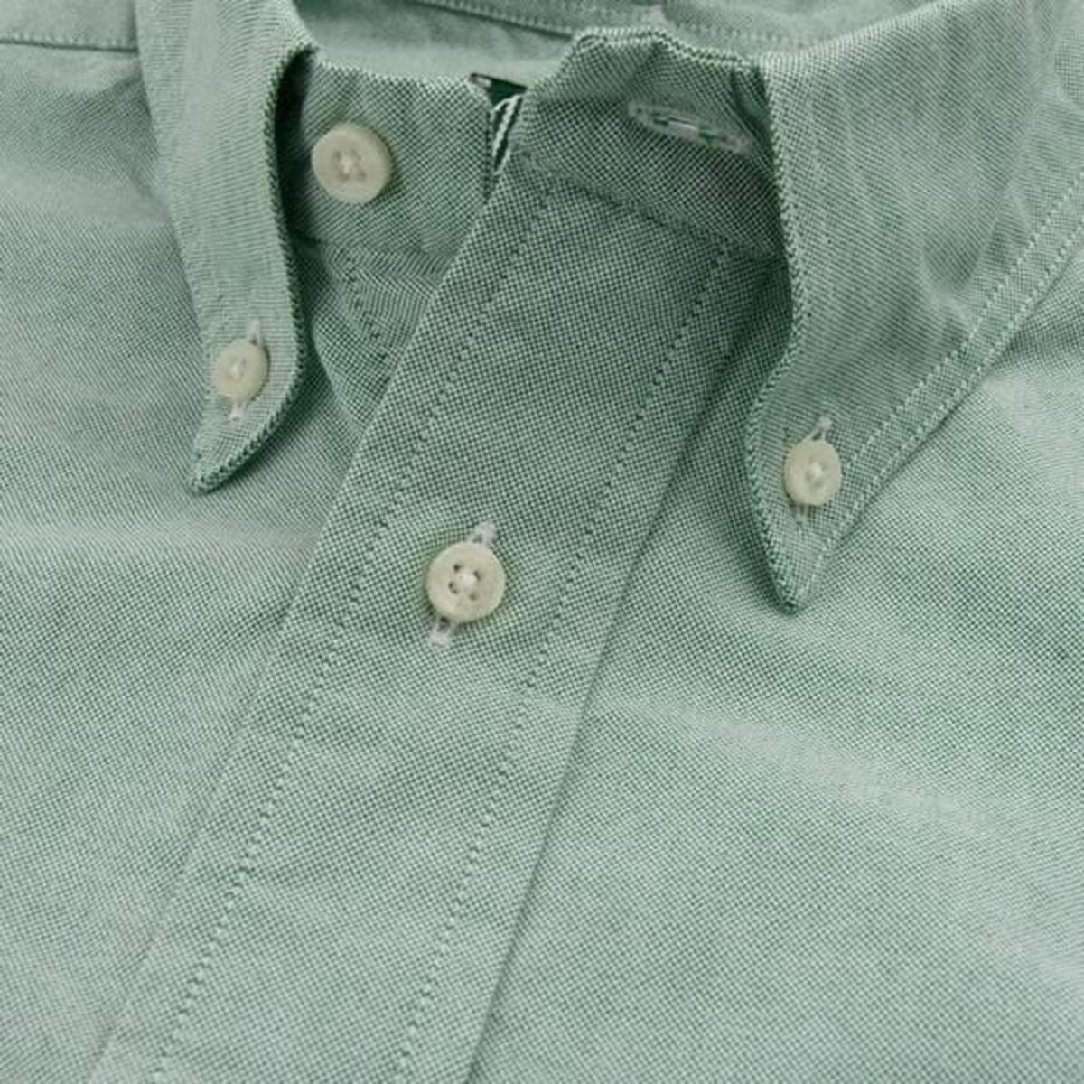 Gitman Bros. Oxford Shirt - Green - Image 3 of 3