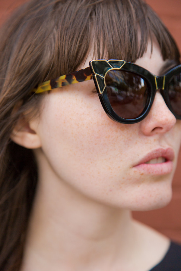 Pared Eyewear - Puss and Boots, Cat Eye Tortoise Shell Sunglasses pared eyewear pared puss & boots sunglasses | Garmentory main image 4