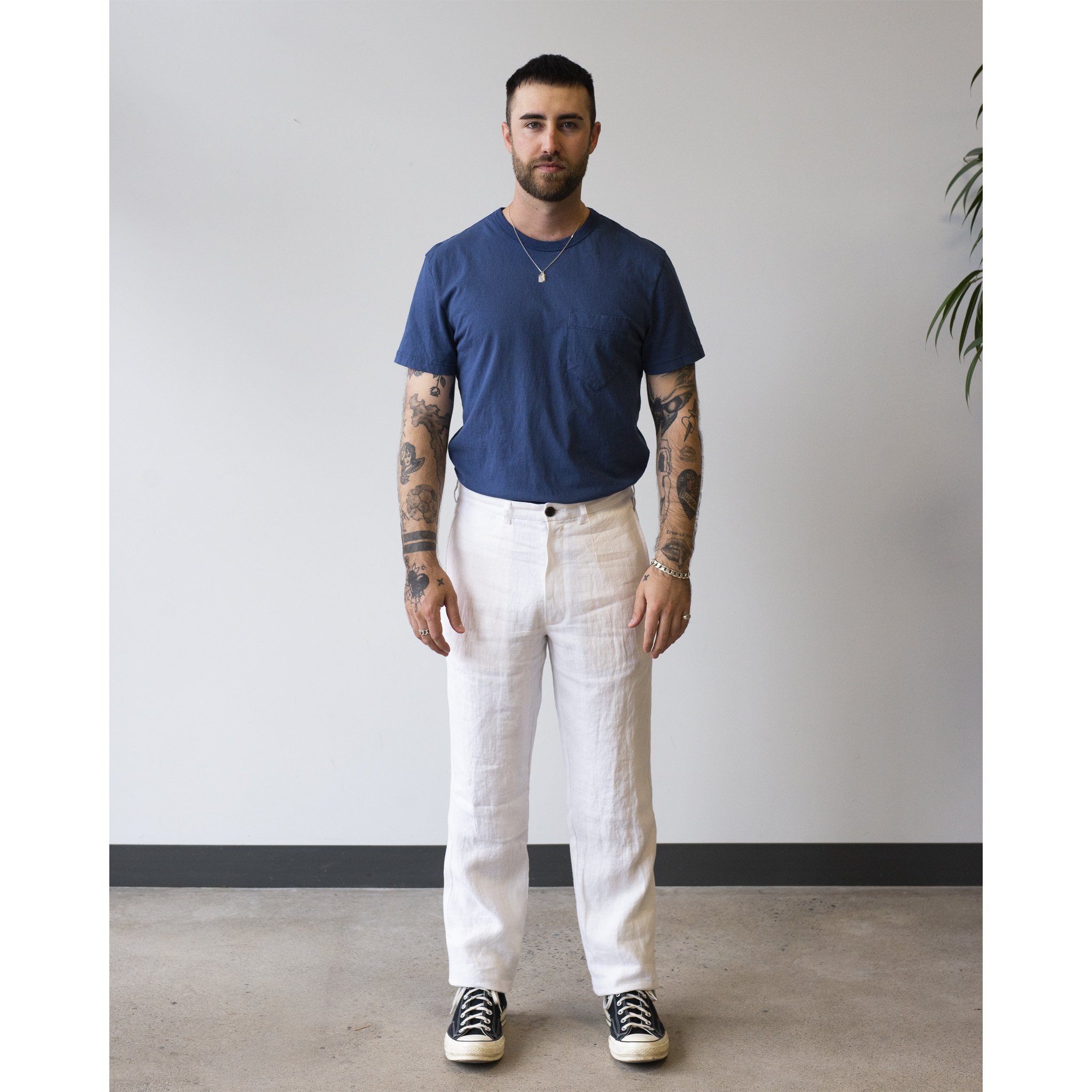 linen chinos