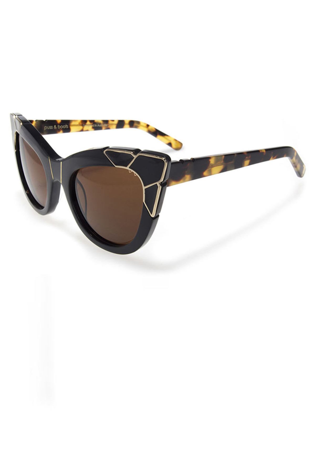 New Pared Puss and Boots Cat-Eye Sunglasses White pared eyewear pared puss & boots sunglasses | Garmentory main image 2