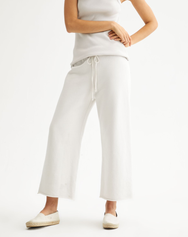 Nili Lotan Kiki Sweatpant - Chalk 