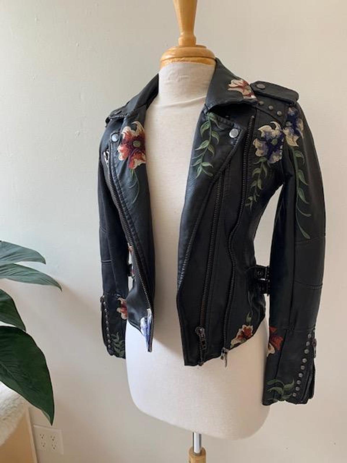 [Preloved] Blank NYC Floral Embroidered Jacket BLANK NYC Garmentory