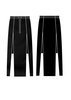 Berenik LONG ELASTIC WAIST SIDE SLOTS SKIRT - Black - Thumbnail 15