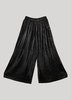 Berenik PLEATED WIDE ELASTIC PANTS - black - Thumbnail 2