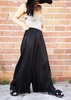 Berenik PLEATED WIDE ELASTIC PANTS - black - Thumbnail 7