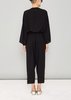 Berenik LOOSE BELT JUMPSUIT - black - Thumbnail 4