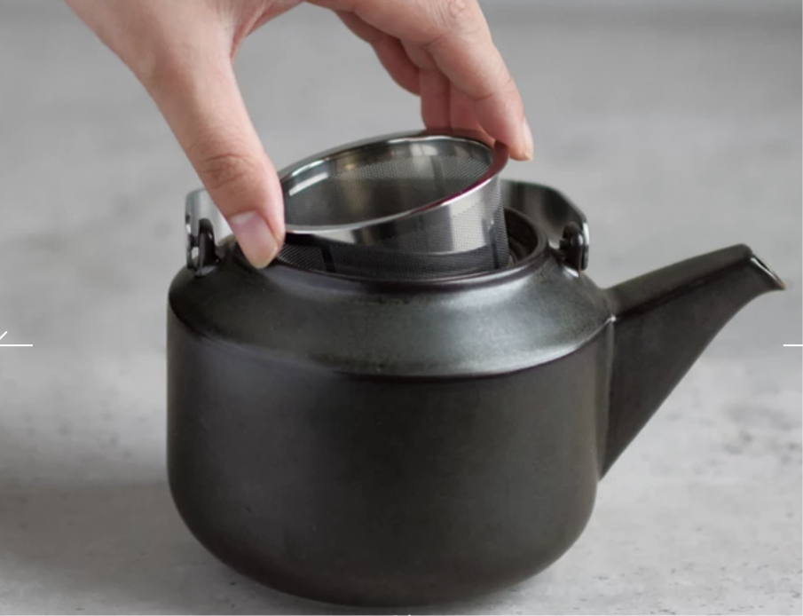 Kinto Japan LT Teapot Black Garmentory