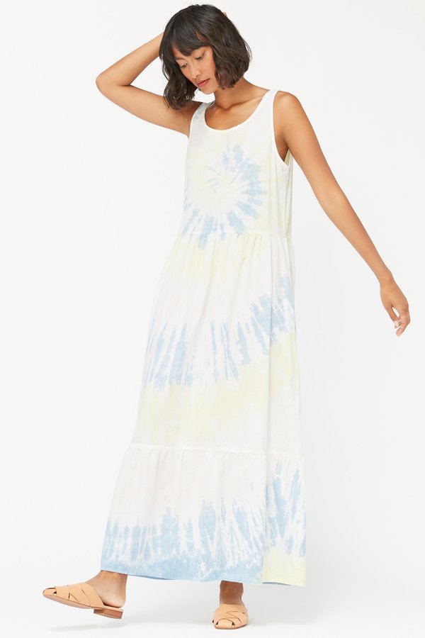 Lacausa Skye Dress - Ziggy Tie Dye Lacausa Skye Dress - Ziggy Tie Dye