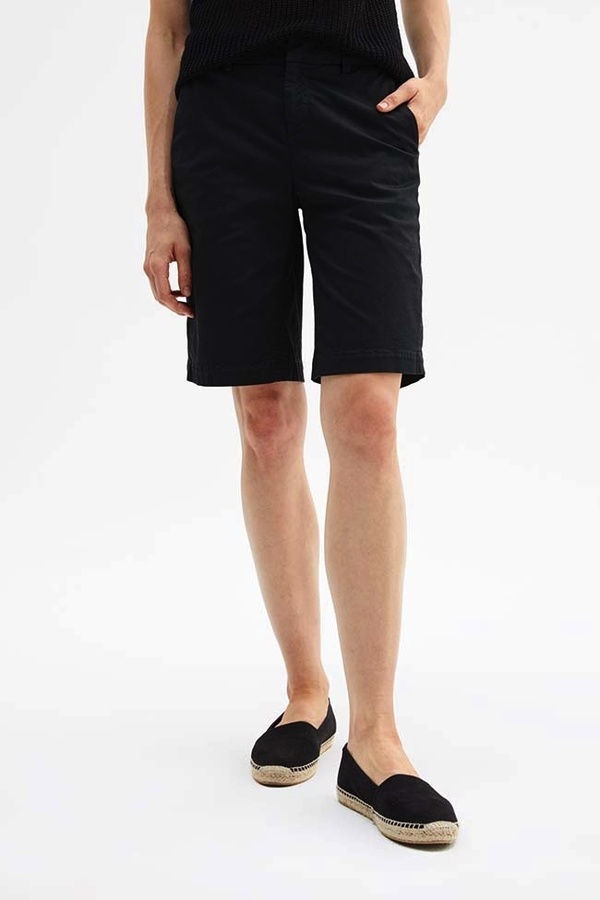 Nili Lotan Granada Bermuda Short - Jet Black Nili Lotan Granada Bermuda Short - Jet Black