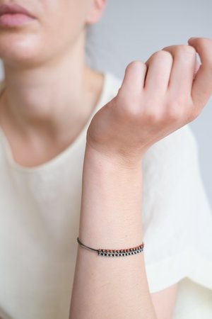 Vintage ZUNI SMALL PETIT POINT CUFF - Silver Vintage ZUNI SMALL PETIT POINT CUFF - Silver