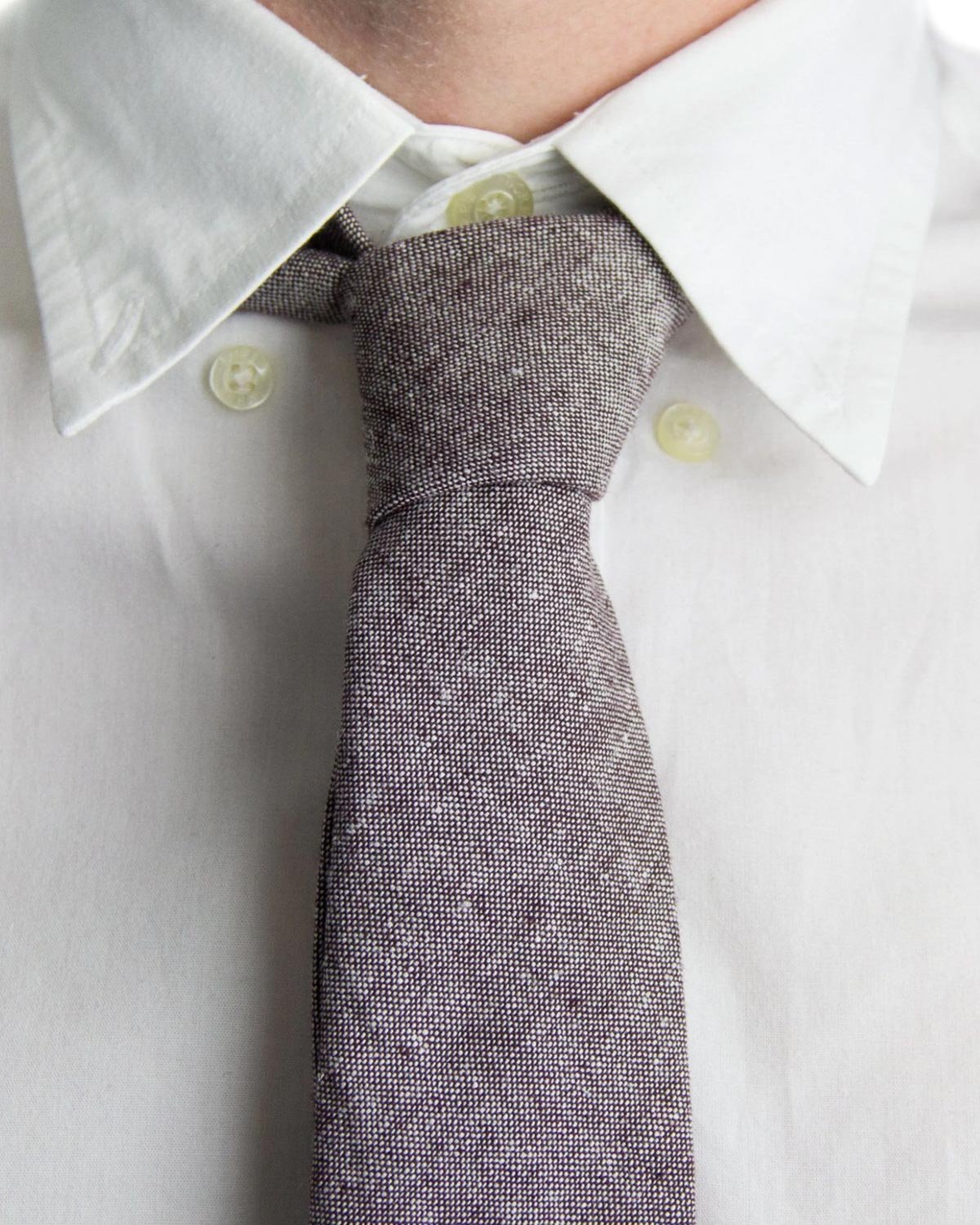 mens chambray tie