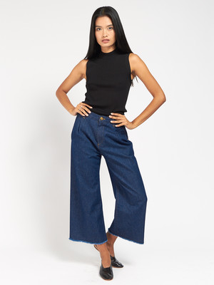 Pari Desai Leila Mock Neck Black Pari Desai Leila Mock Neck Black