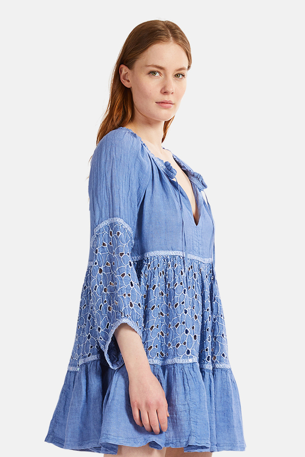 Sunday Saint Tropez Missoni Dress - Ocean Sunday Saint Tropez Missoni Dress - Ocean