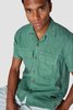 kings of indigo balder short sleeve linen shirt - pear green - Thumbnail 1