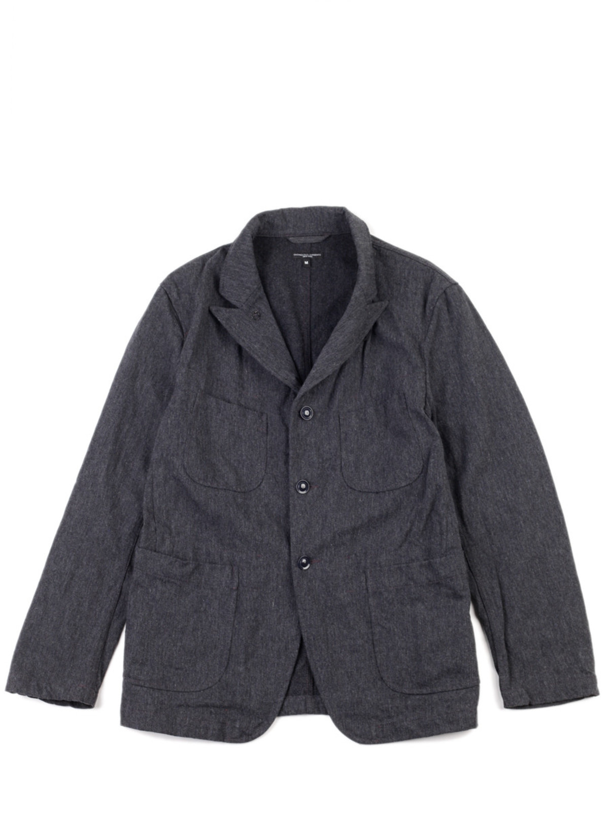 Engineered Garments Bedford Wool Serge Jacket - Charcoal | Garmentory