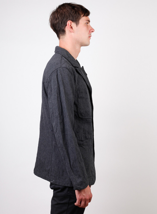 Engineered Garments Bedford Wool Serge Jacket - Charcoal Engineered Garments Bedford Wool Serge Jacket - Charcoal