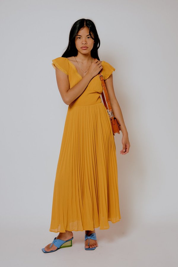 Foxiedox Anoki Dress - Saffron | Garmentory