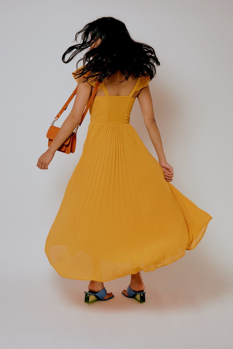 Foxiedox Anoki Dress - Saffron | Garmentory