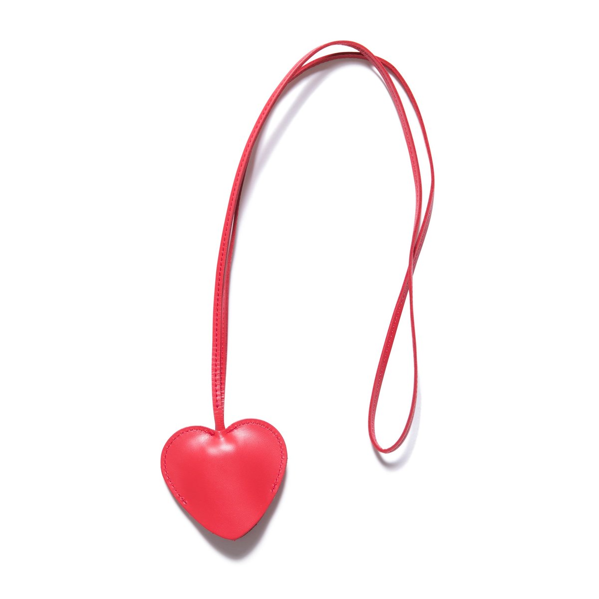 Human Made Keyring Leather Necklace - Red | Garmentory