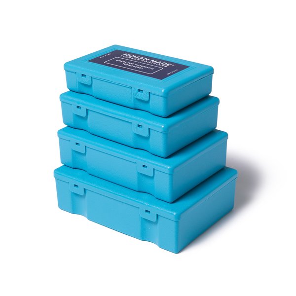 Human Made 4P Set Storage Container - Blue Human Made 4P Set Storage Container - Blue
