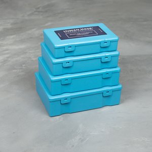 Human Made 4P Set Storage Container - Blue Human Made 4P Set Storage Container - Blue