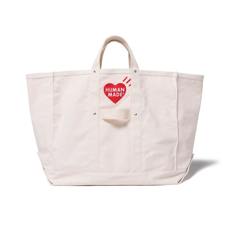 Human Made Large Tote Bag - White | Garmentory