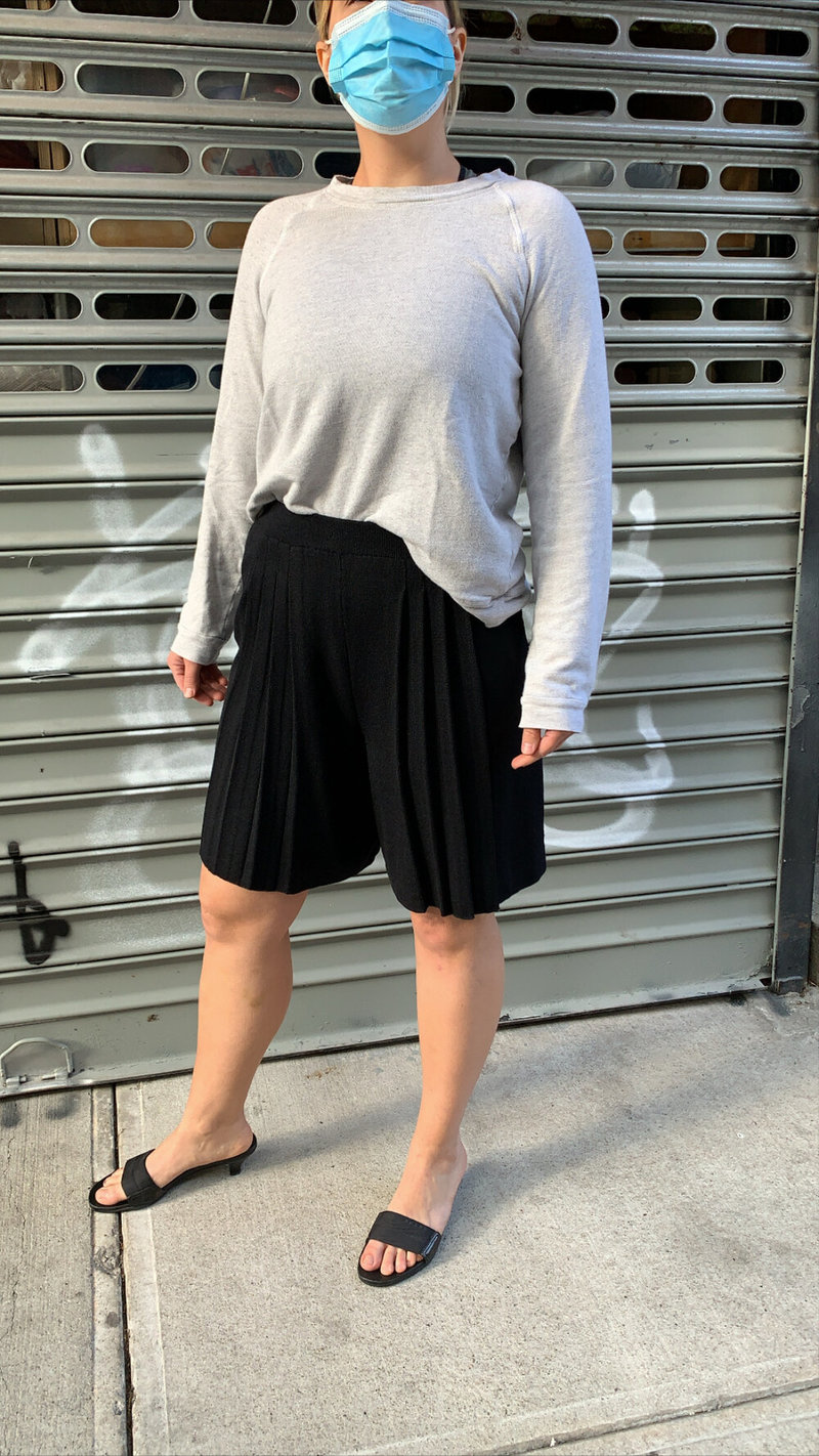 VINTAGE ST. JOHN KNIT SHORTS | Garmentory