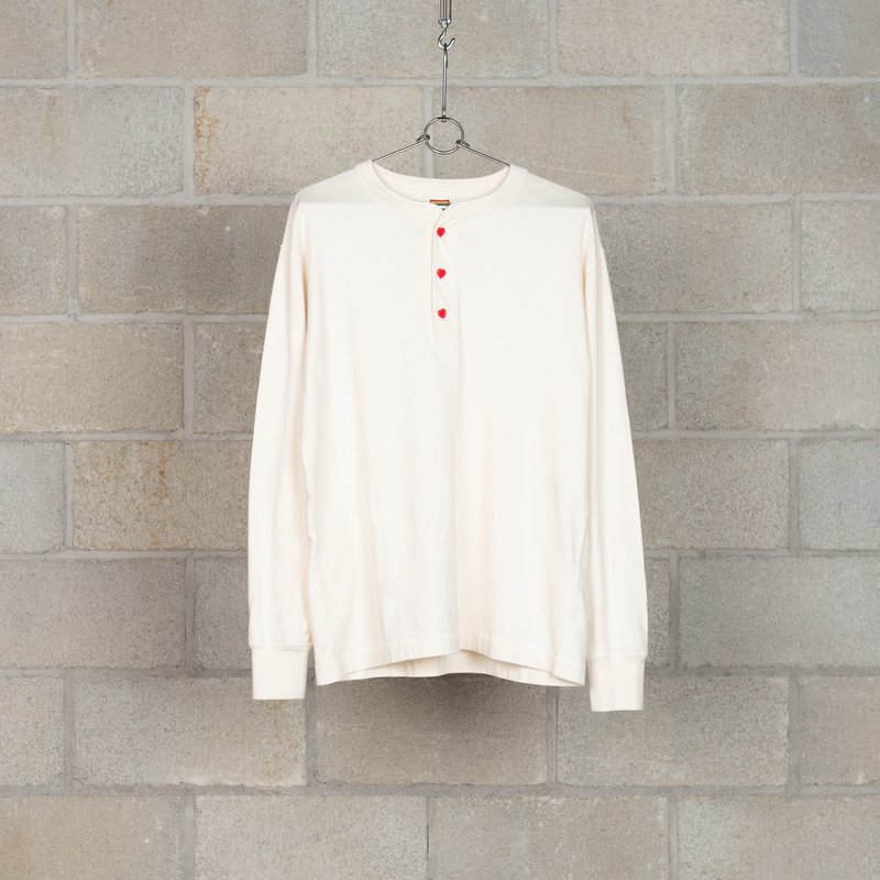 Human Made - Henley Neck Long Sleeve T-shirt | HBX