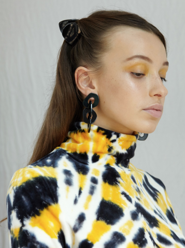 Adora Earrings in Black