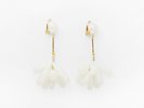 Rita Earrings White - Thumbnail 3