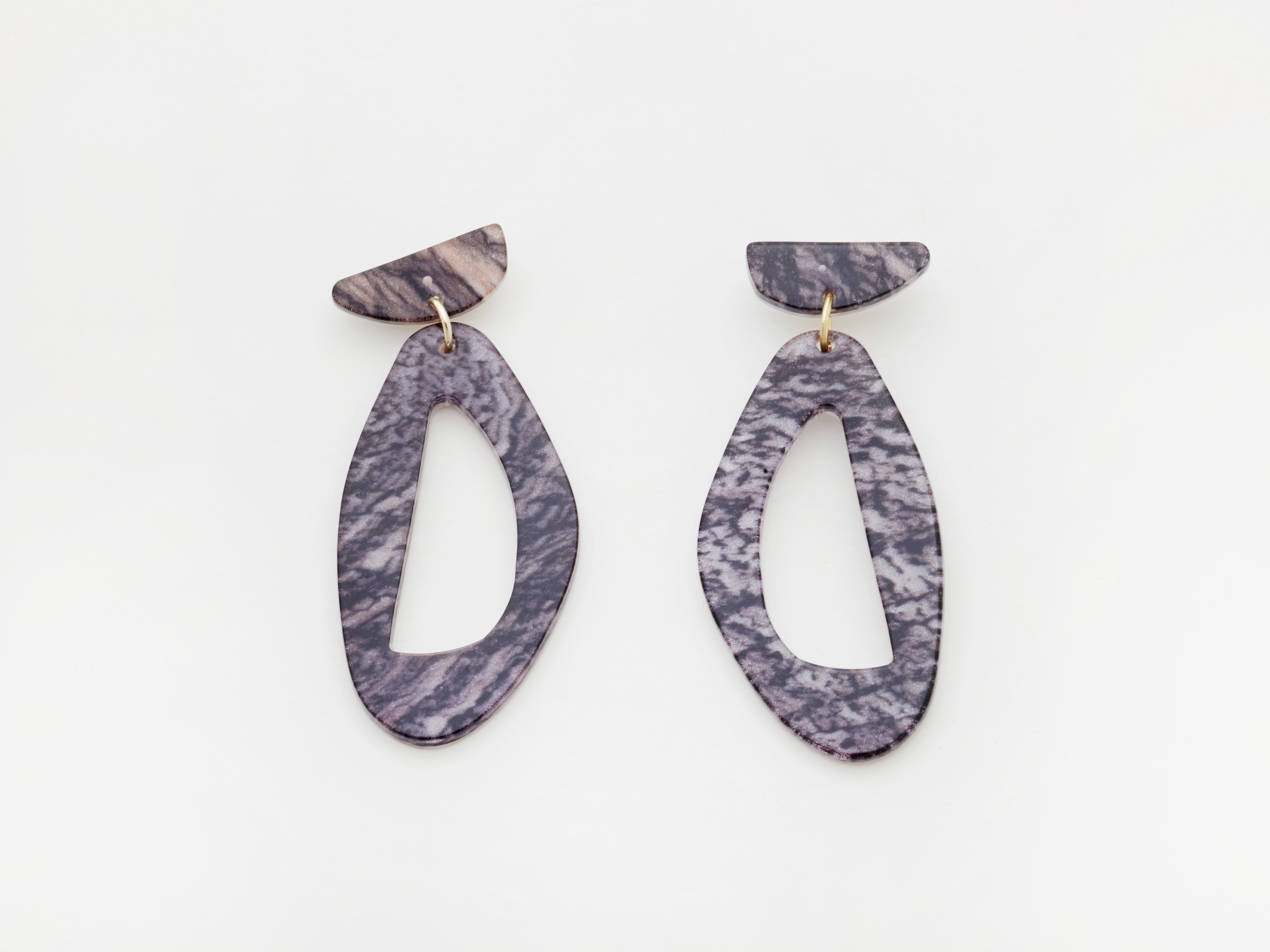 Valet Studio Zara Earrings Ash Garmentory