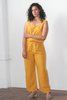 Patricia Linen Pant  - Golden - Thumbnail 1