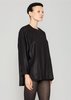 Berenik ZIP OVERSIZED TECH LACES STRETCH SHIRT - Black - Thumbnail 3