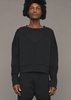 Berenik PATCHWORK COTTON JERSEY SWEATER - black transparent/opaque - Thumbnail 1